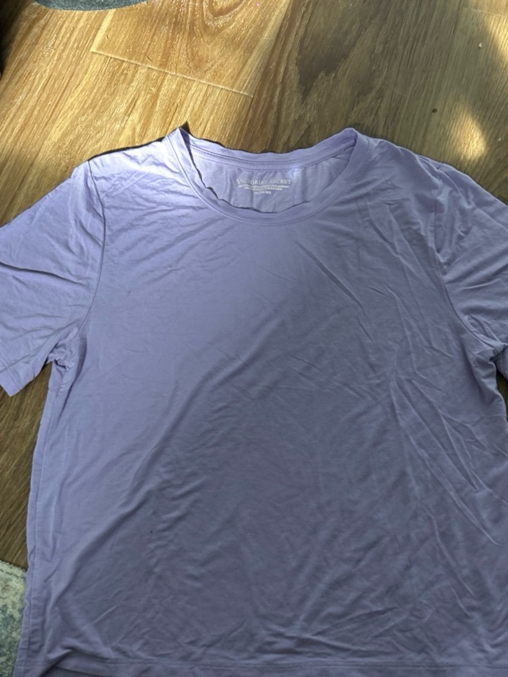 Victoria's Secret Lavender Crew Tee